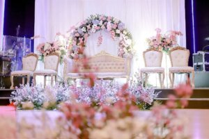 Dekorasi Intimate wedding di PIC Creative Space Jakarta